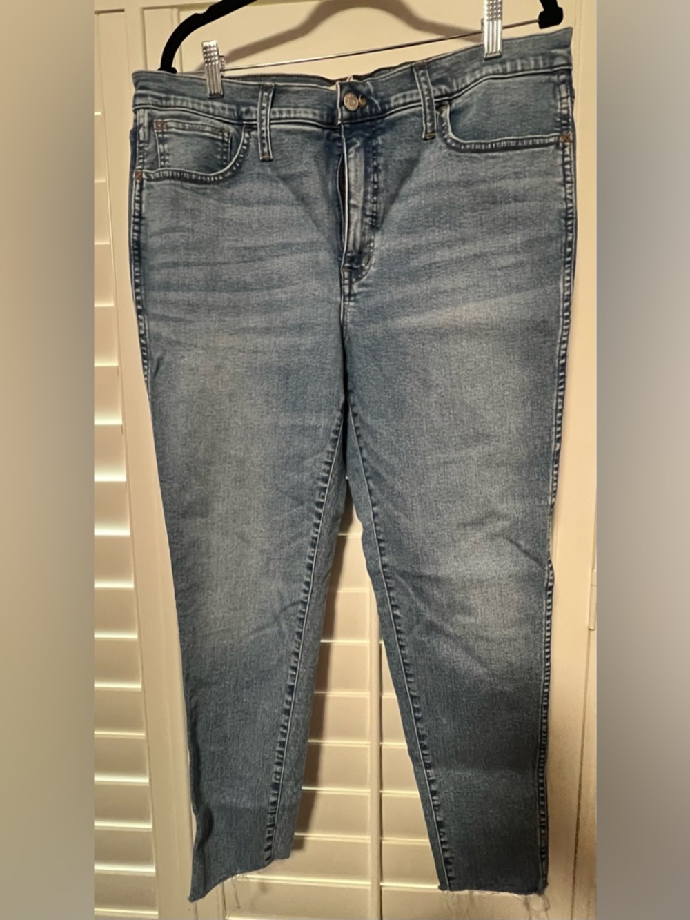 Madewell roadtripper medium wash jean